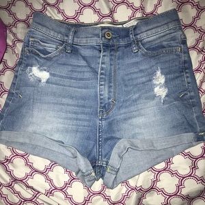 High-Waisted Hollister Shorts